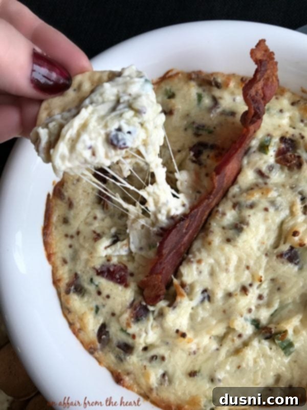 Hot Bacon and Swiss Dip 8 Hot Bacon & Swiss Dip