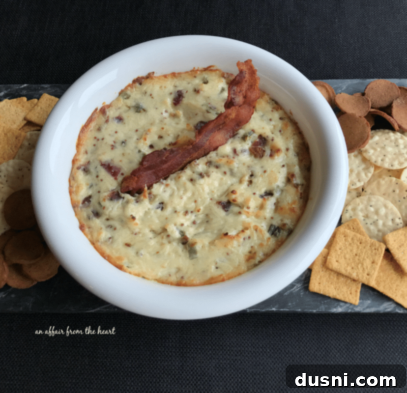 Hot Bacon and Swiss Dip 9 Hot Bacon & Swiss Dip