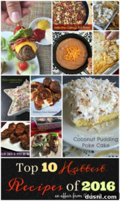 An Affair from the Heart: 2016's Top Moments 2 Top 10 Most Popular Recipes of 2016 on An Affair from the Heart, featuring best-loved dishes and reader favorites