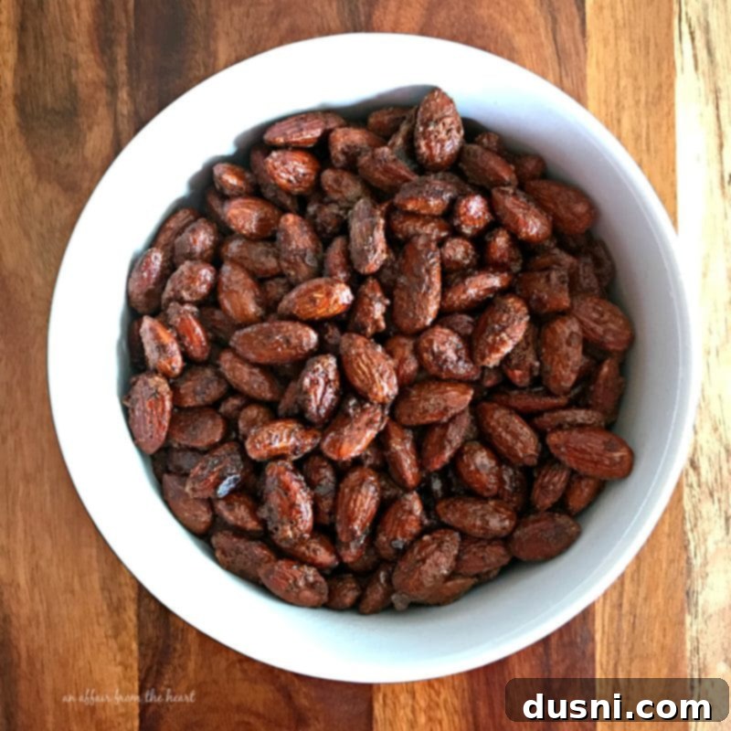 Spicy Smoked Almonds