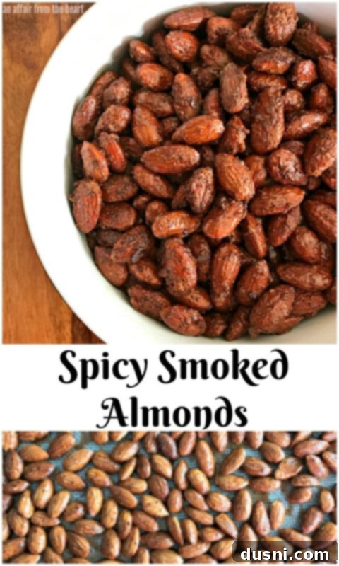 Spicy Smoked Almonds