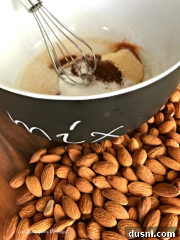 Spicy Smoked Almonds