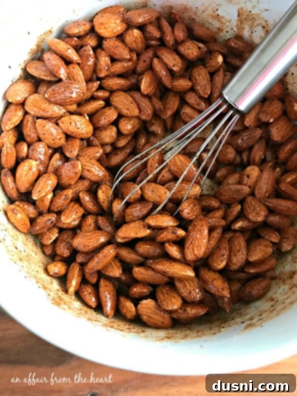 Spicy Smoked Almonds