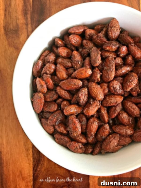 Spicy Smoked Almonds