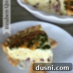 Deli-Inspired Reuben Quiche 12 Pinterest image with text "Reuben Quiche"