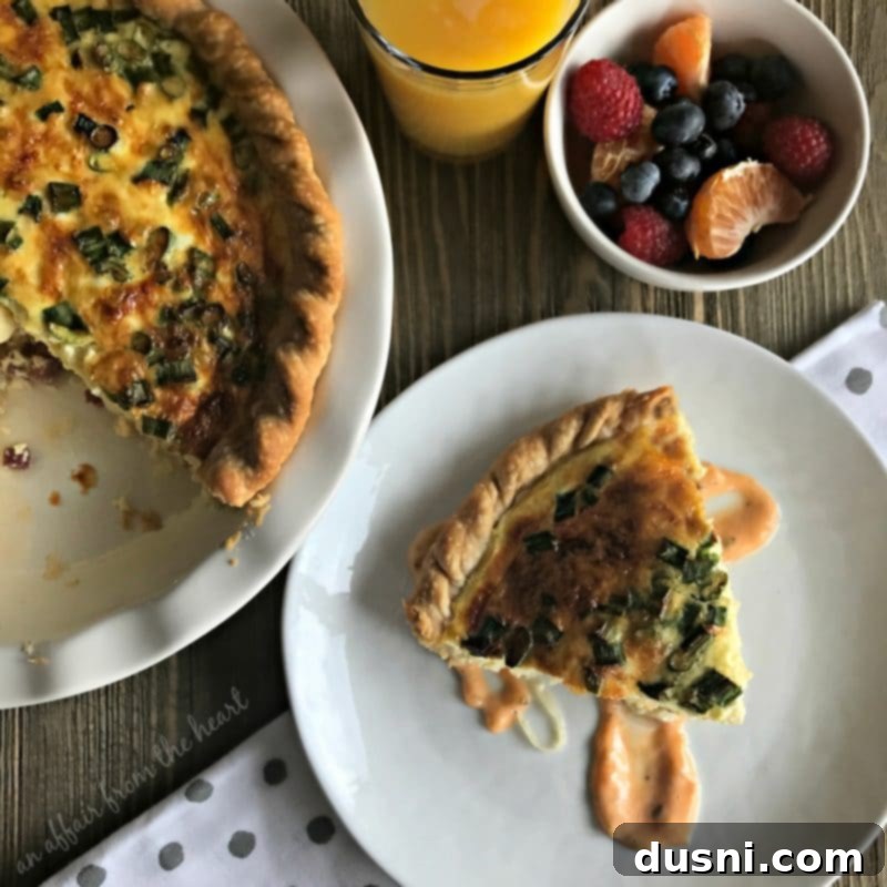 Deli-Inspired Reuben Quiche 5 Reuben Quiche cooling on a wire rack