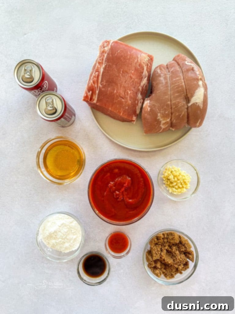 Dr. Pepper BBQ Pork Sandwiches served on buns