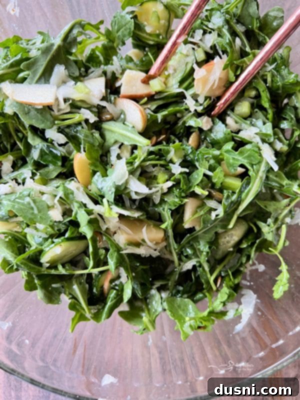 Viral Zest: Arugula Sauerkraut Salad 6 Ingredients for TikTok Sauerkraut Arugula Salad laid out on a cutting board.
