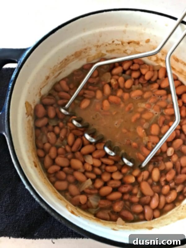 Easy Homemade Refried Beans