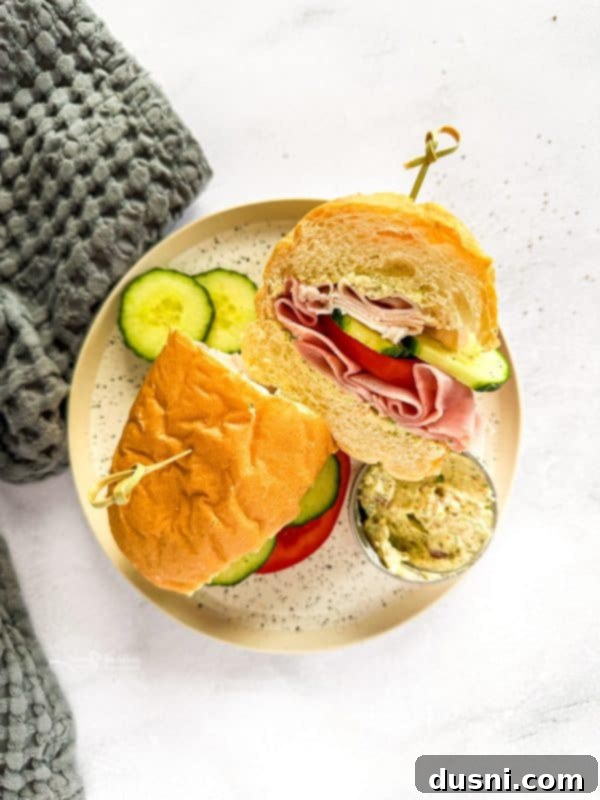 Savory Bacon Veggie Sandwich Spread 12 Garden Club Hoagie Sandwich