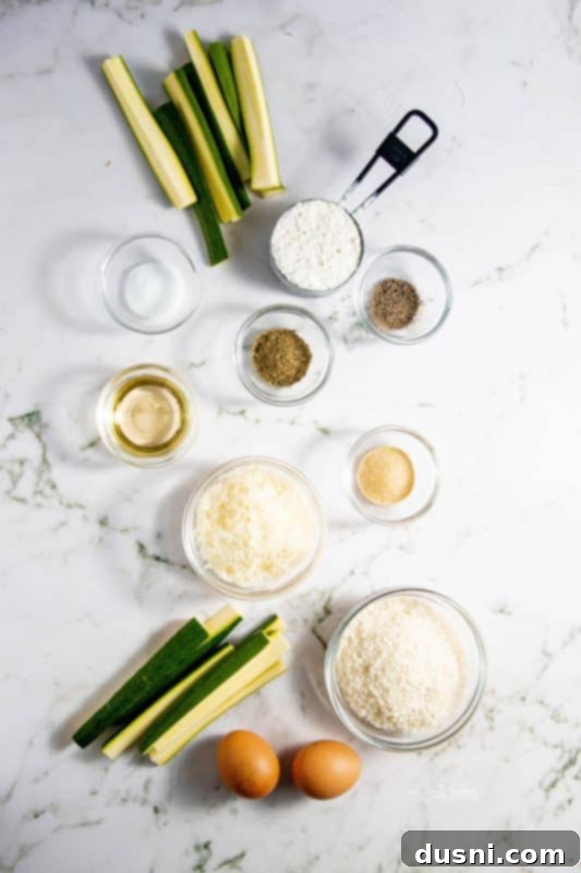 Crispy Air Fryer Zucchini Fries 6 Close up of Air Fryer Zucchini Fries