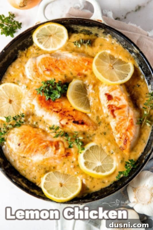 Zesty Lemon Chicken Dinner in 30 Minutes 17 Lemon Chicken Hero Shot