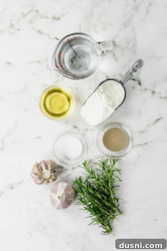 A close-up of the airy texture of focaccia bread