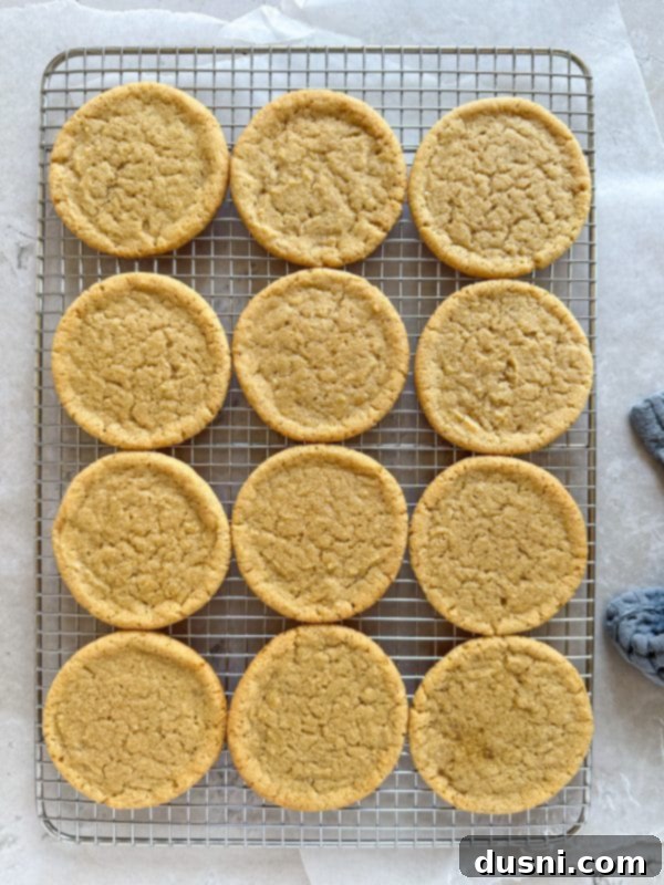 Close-up of a single Iced Maple Sugar Cookie on a wire cooling rack, showing the perfect glaze.