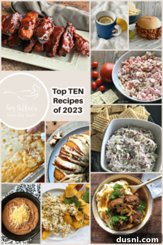 The 10 Best Recipes of 2023 19 Pinterest graphic: Pin the Top 10 Recipes of 2023