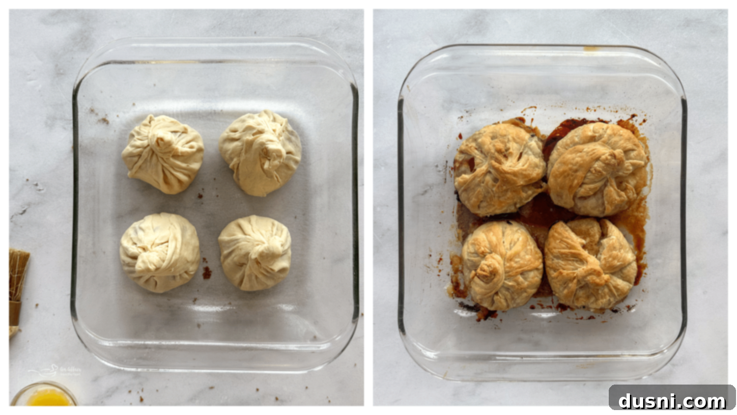 Apple Dumplings Ready for Baking