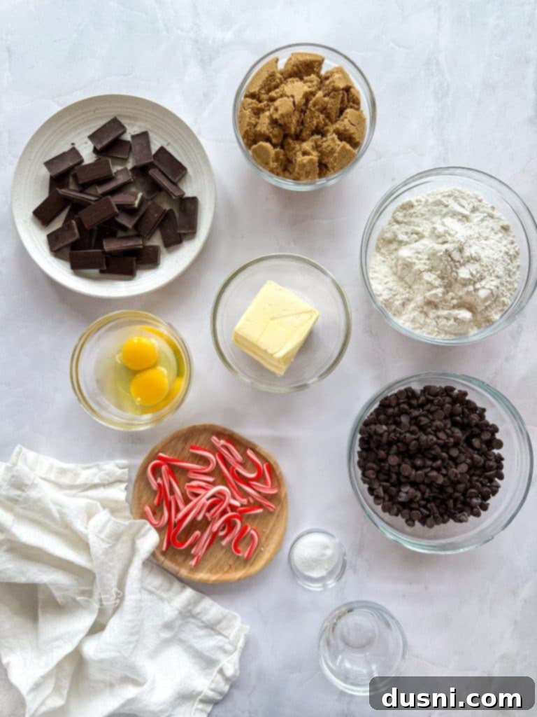 Mint Chocolate Cookie Delights 5 A close-up of a single Chocolate Mint Candy Cookie, showing the rich chocolate base and perfectly melted green Andes mint.