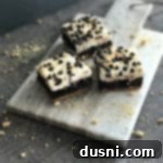 S'mores Brownies on a cutting board, ready to serve