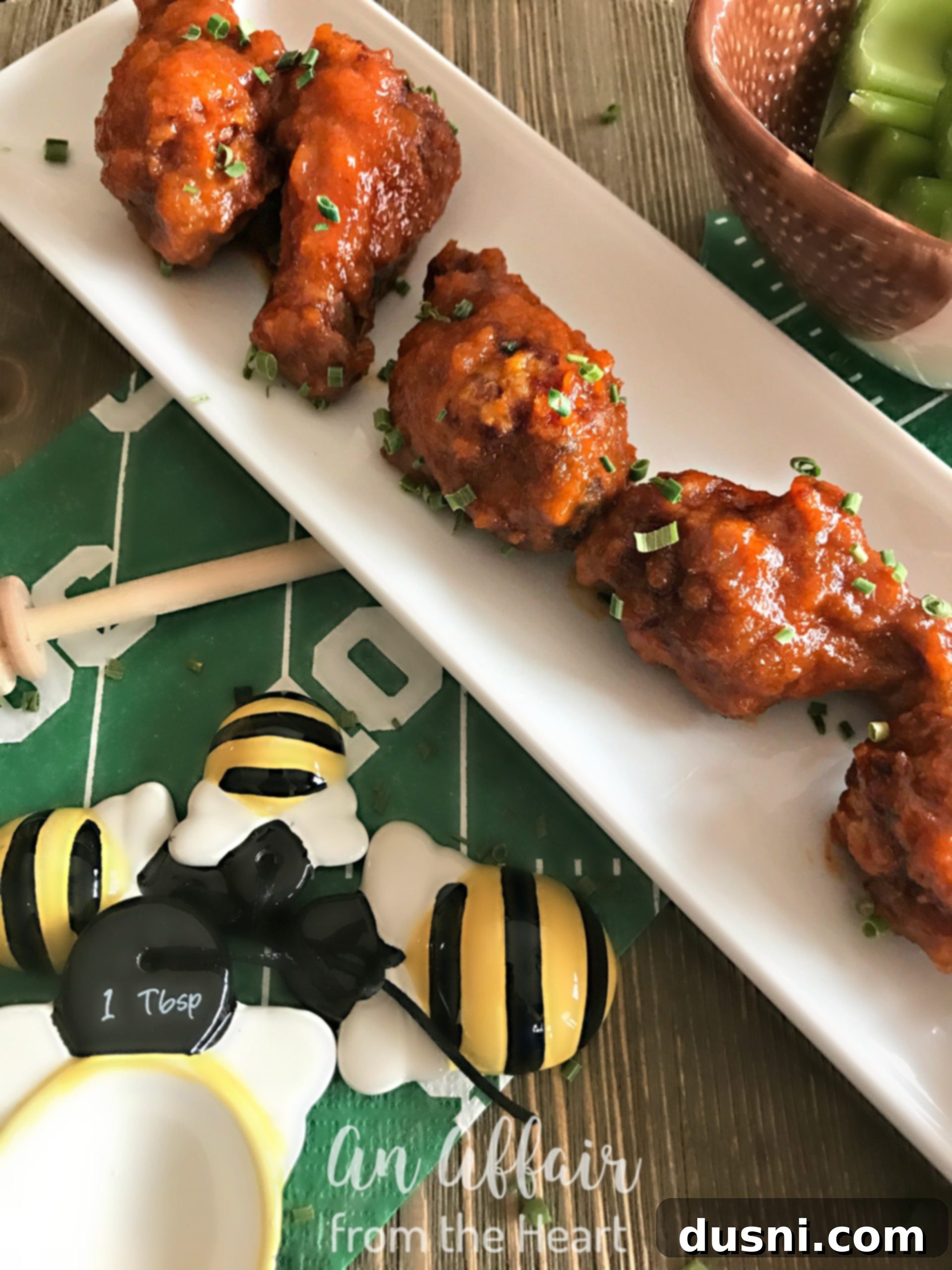 Sticky Sriracha Honey Glazed Wings 2 Honey Sriracha Wings