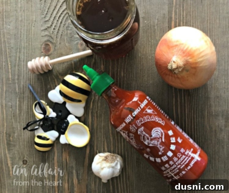 Sticky Sriracha Honey Glazed Wings 11 Honey Sriracha Wings