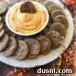 Warm Spiced Cookies with Creamy Pumpkin Dip 13 Spice Cookies with Pumpkin Dip on a serving platter