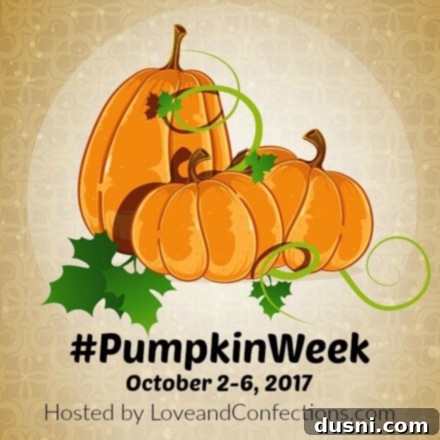 Warm Spiced Cookies with Creamy Pumpkin Dip 5 Pumpkin Week Logo