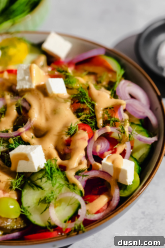 Refreshing Cucumber Tomato Salad 11 A beautifully presented Cucumber Tomato Salad, showcasing its freshness.