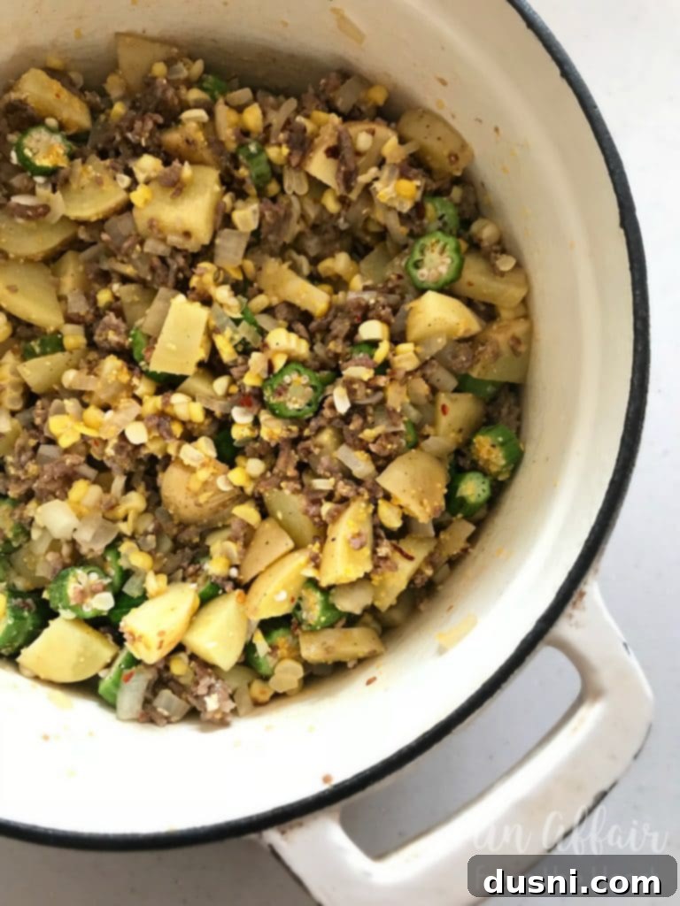 Autumn Bounty Pot 7 Rustic Harvest Stew