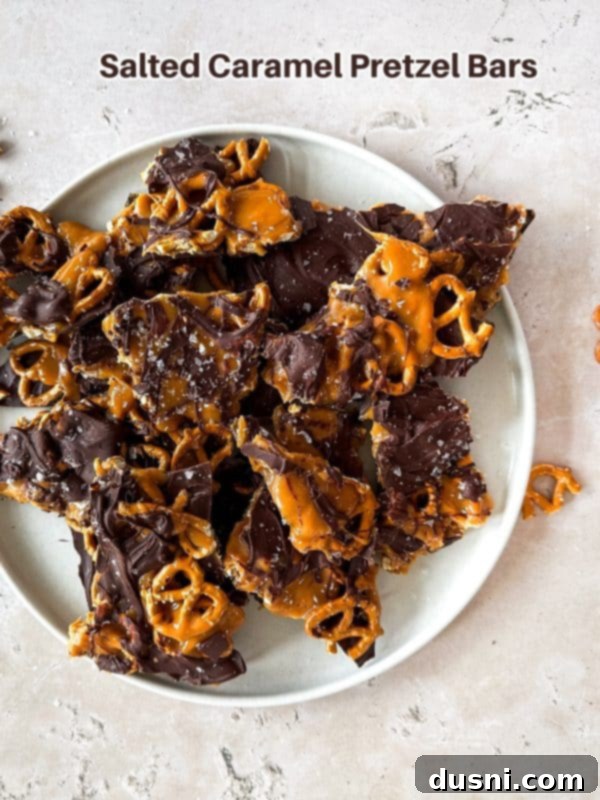 Sweet Salty Chocolate Pretzel Delight 16 Salted Caramel Chocolate Pretzel Bars cooling