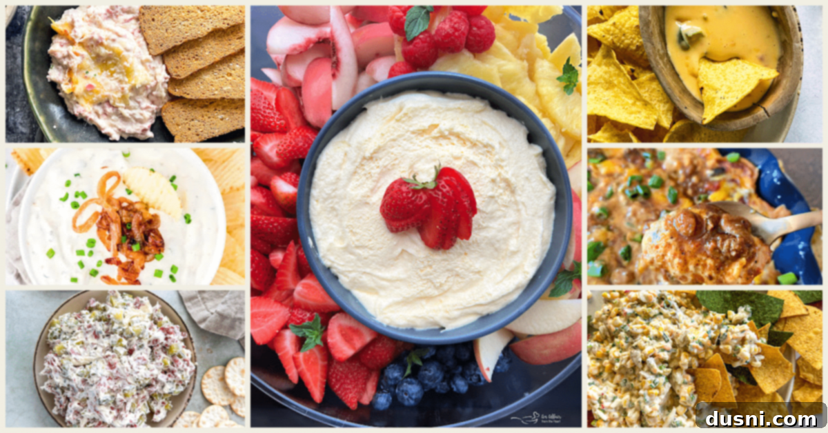 Irresistible Dips for Every Occasion 33 A Pinterest-friendly image encouraging readers to pin the best dip recipes collection.