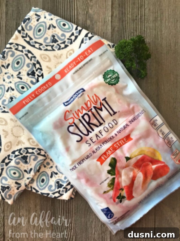 Creamy Surimi Stuffed Mushrooms 5 Stuffed mushrooms plated with fresh herbs