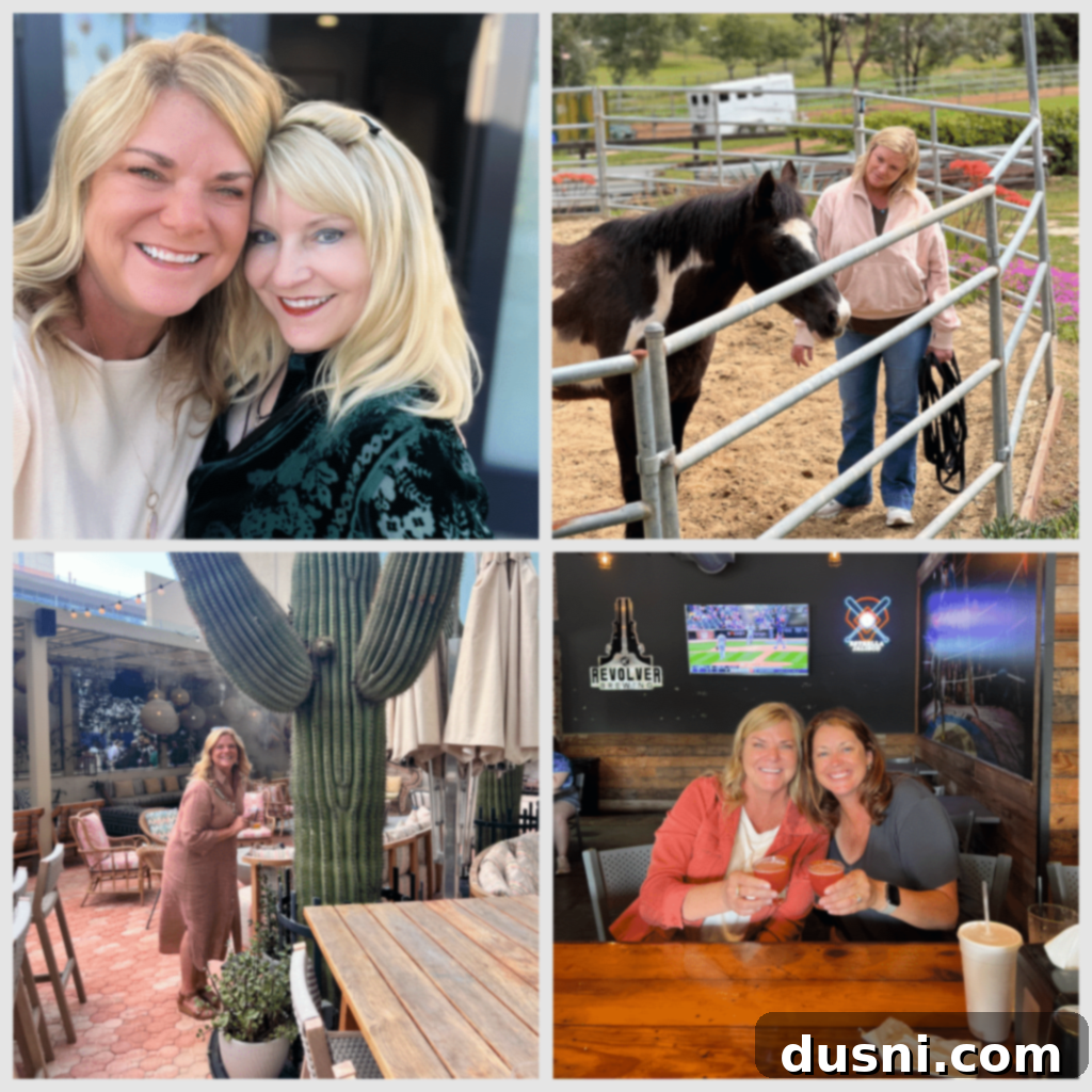 2024's Top 10 Recipes 4 Collage of travel photos from 2024 including Southern California and Fort Worth