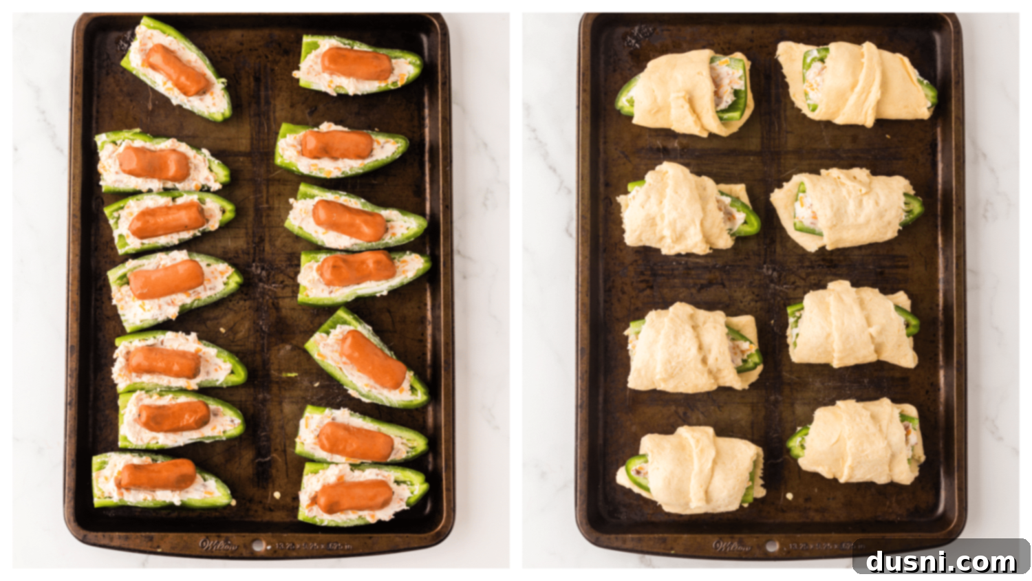 The cream cheese mixture being combined with an electric hand mixer in a bowl.