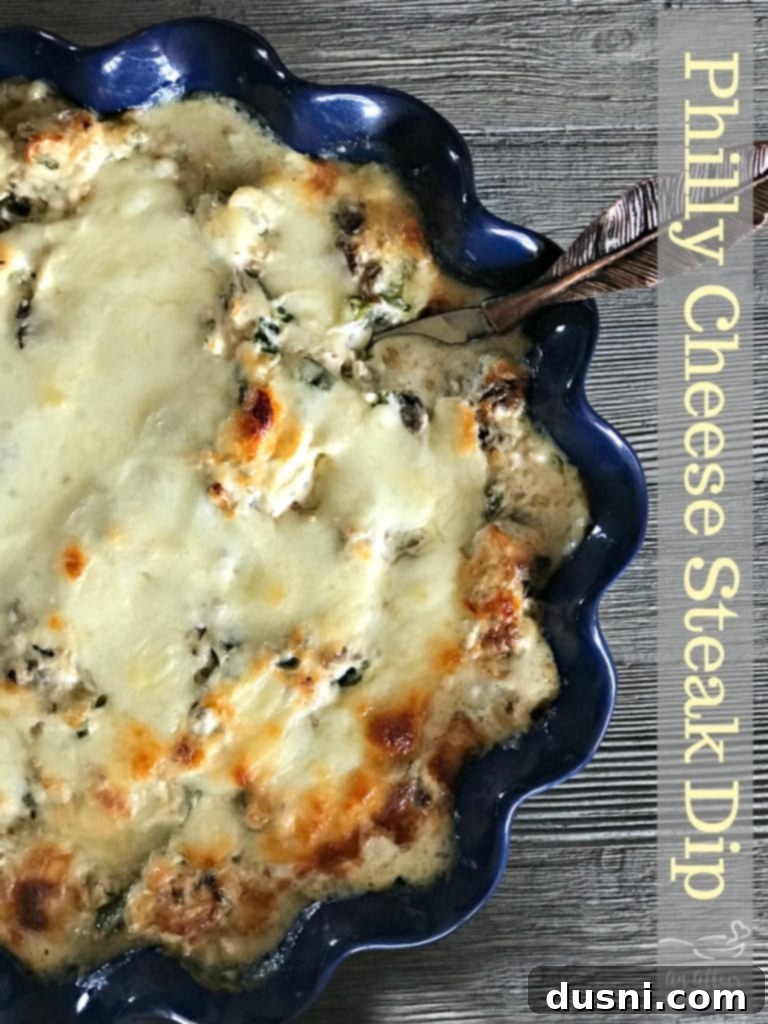 Philly Cheese Steak Dip