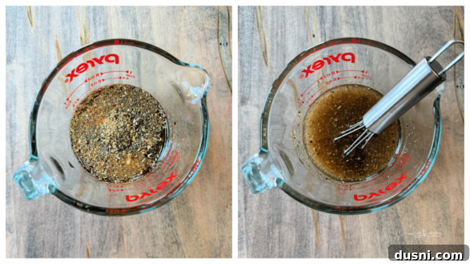 Visual step-by-step guide for making Mediterranean Pickled Vegetable Salad