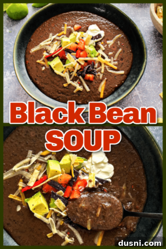 Hearty Black Bean Soup Made Simple 11 A bowl of creamy dip with green onions, possibly a bean dip.