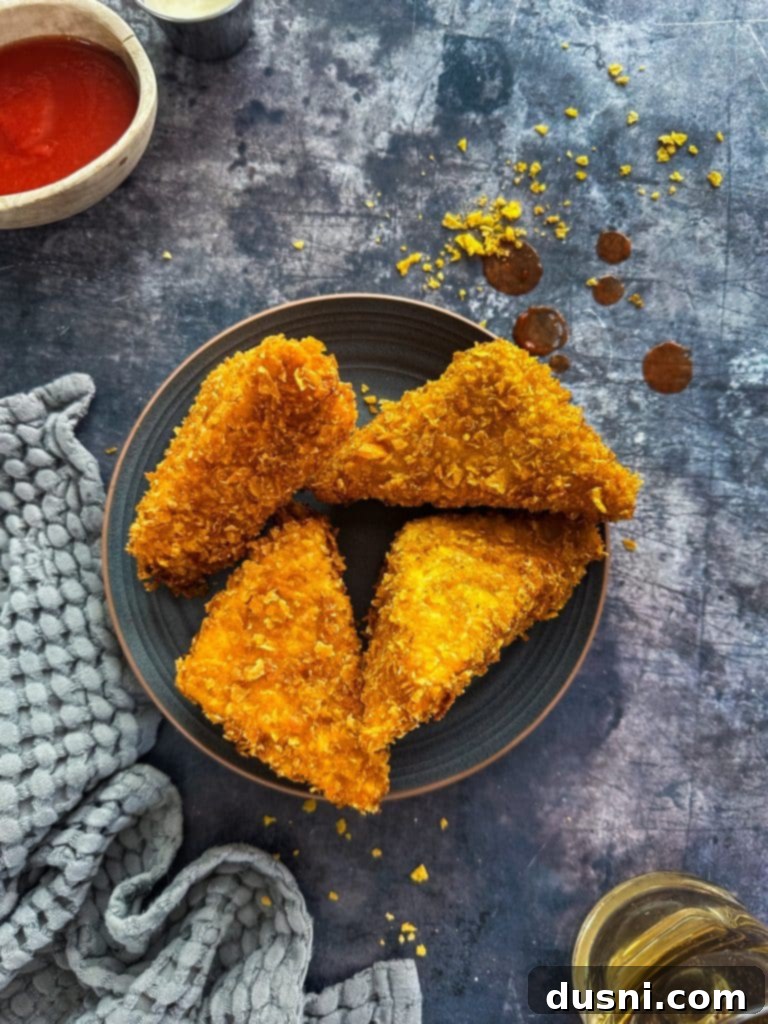 Crispy Cheesy French Toast 12 A Pinterest-friendly image for the Cheese Frenchee recipe.