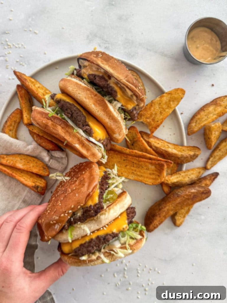 Close-up of thin, seasoned ground beef patties, ready for cooking.