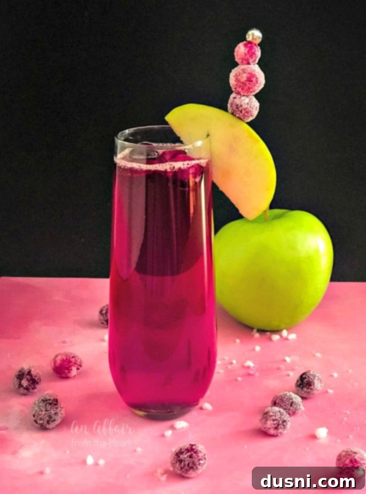 Ruby Apple Sparkler 2 CranApple Fizz Cocktail