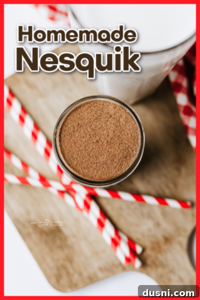 DIY Nesquik Chocolate Milk Mix 12 img 93967 11