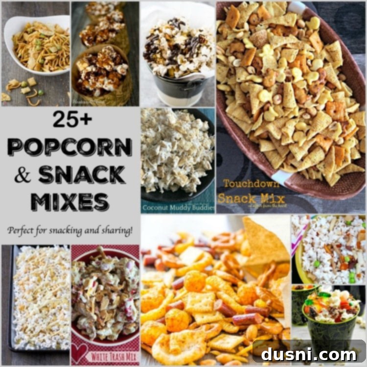 Another enticing image of 25+ Popcorn & Snack Mixes, showcasing the variety and deliciousness of the collection.