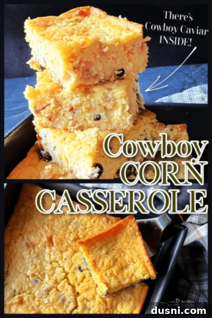 Cowboy Corn Casserole Ready to Bake