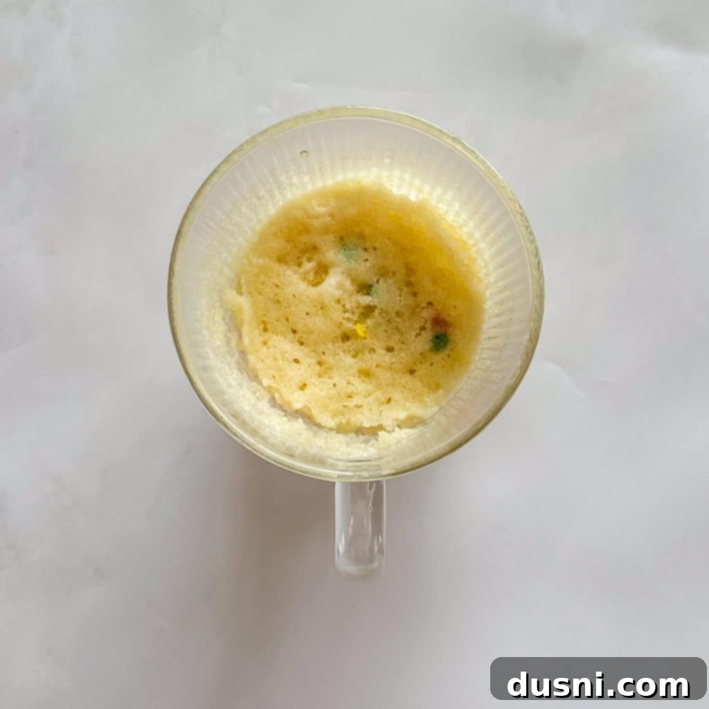 Microwaving a Sugar Cookie in a Mug