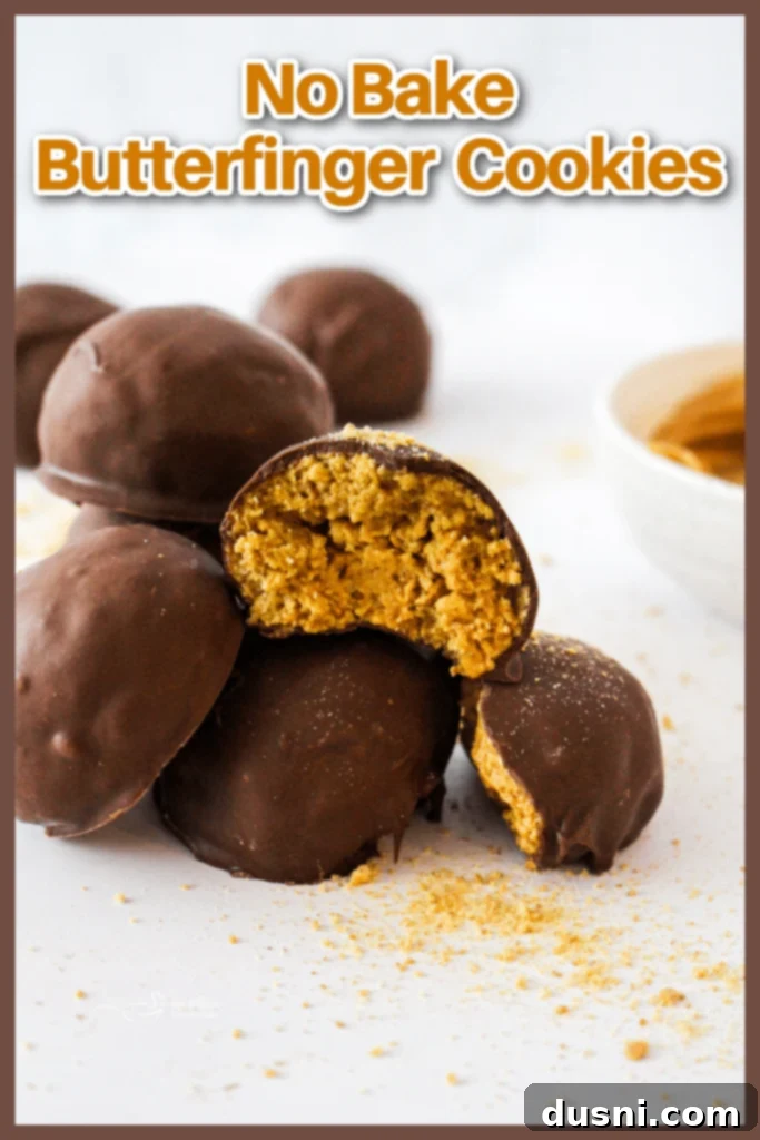 No-Bake Butterfinger Cookies Recipe