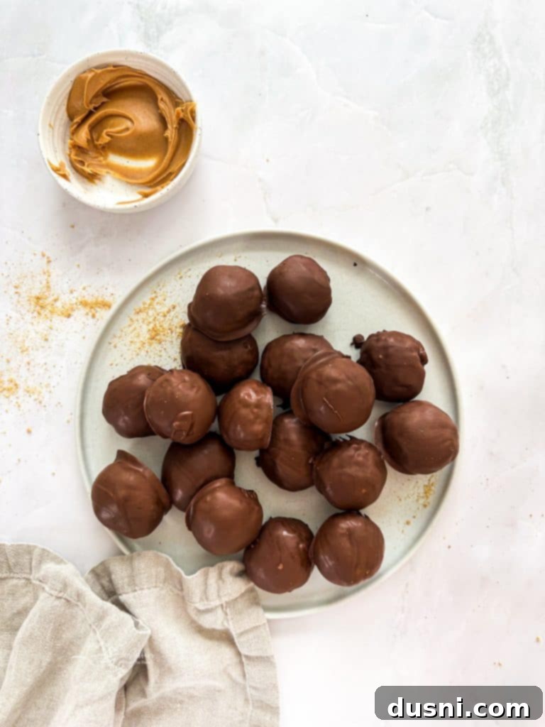 Ingredients for No-Bake Butterfinger Cookies