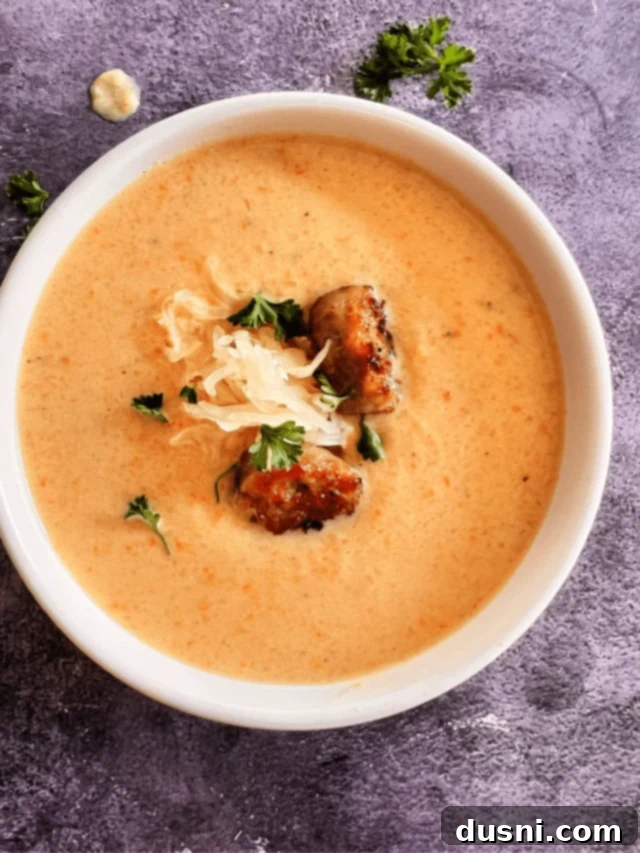 French Sauerkraut Soup