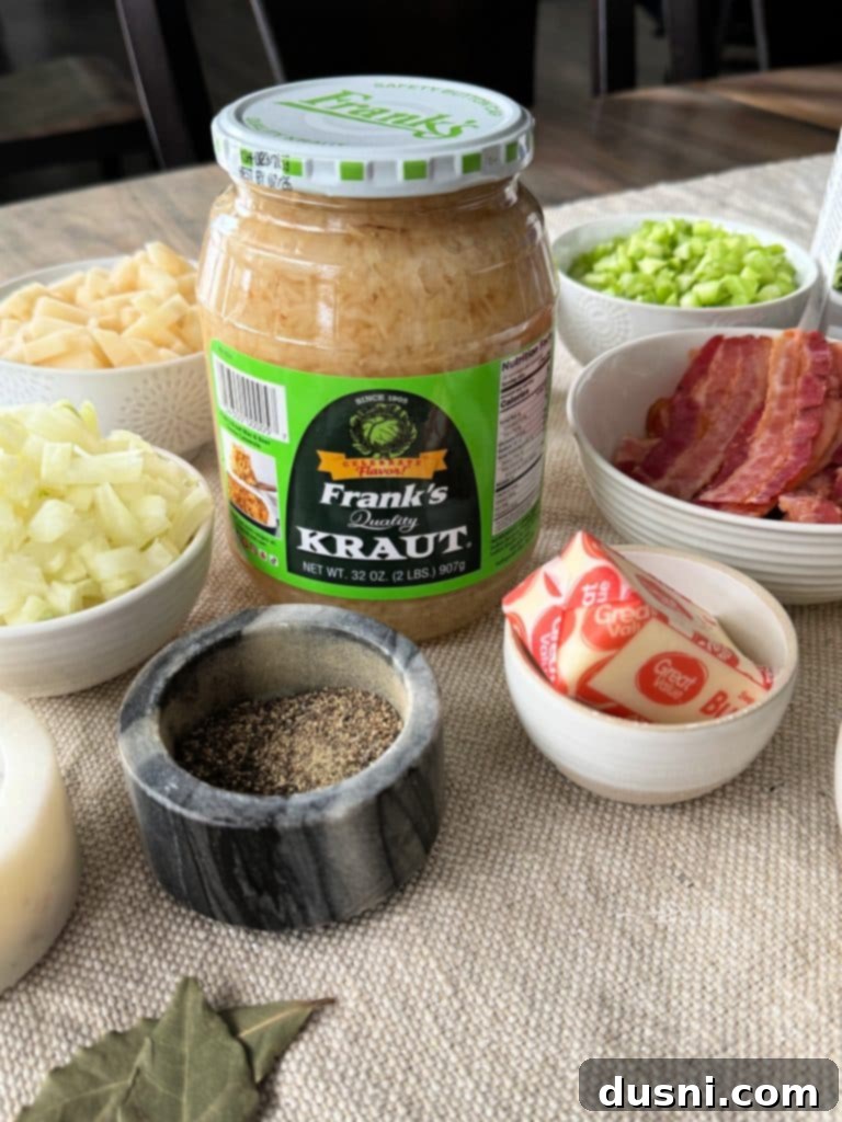 Chicken and Sauerkraut Soup Recipe