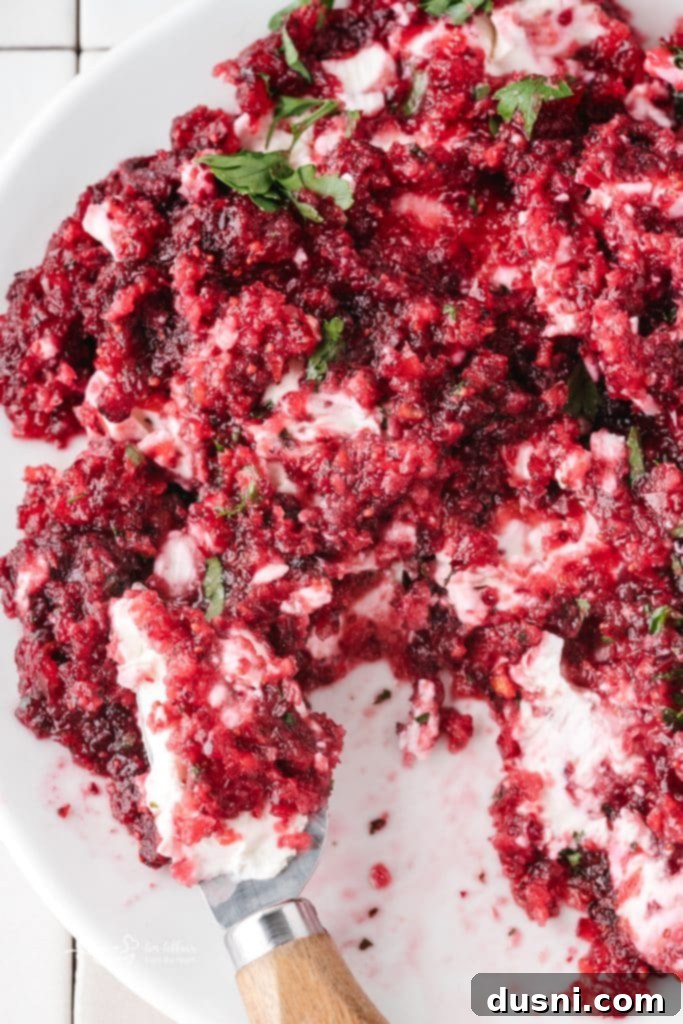 Cranberry Cream Cheese Dip Ingredients