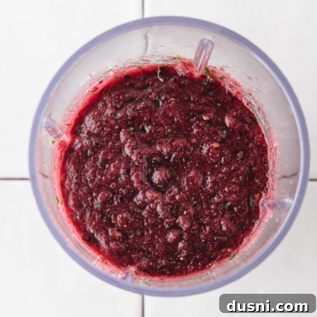 Chopping Cranberry Relish