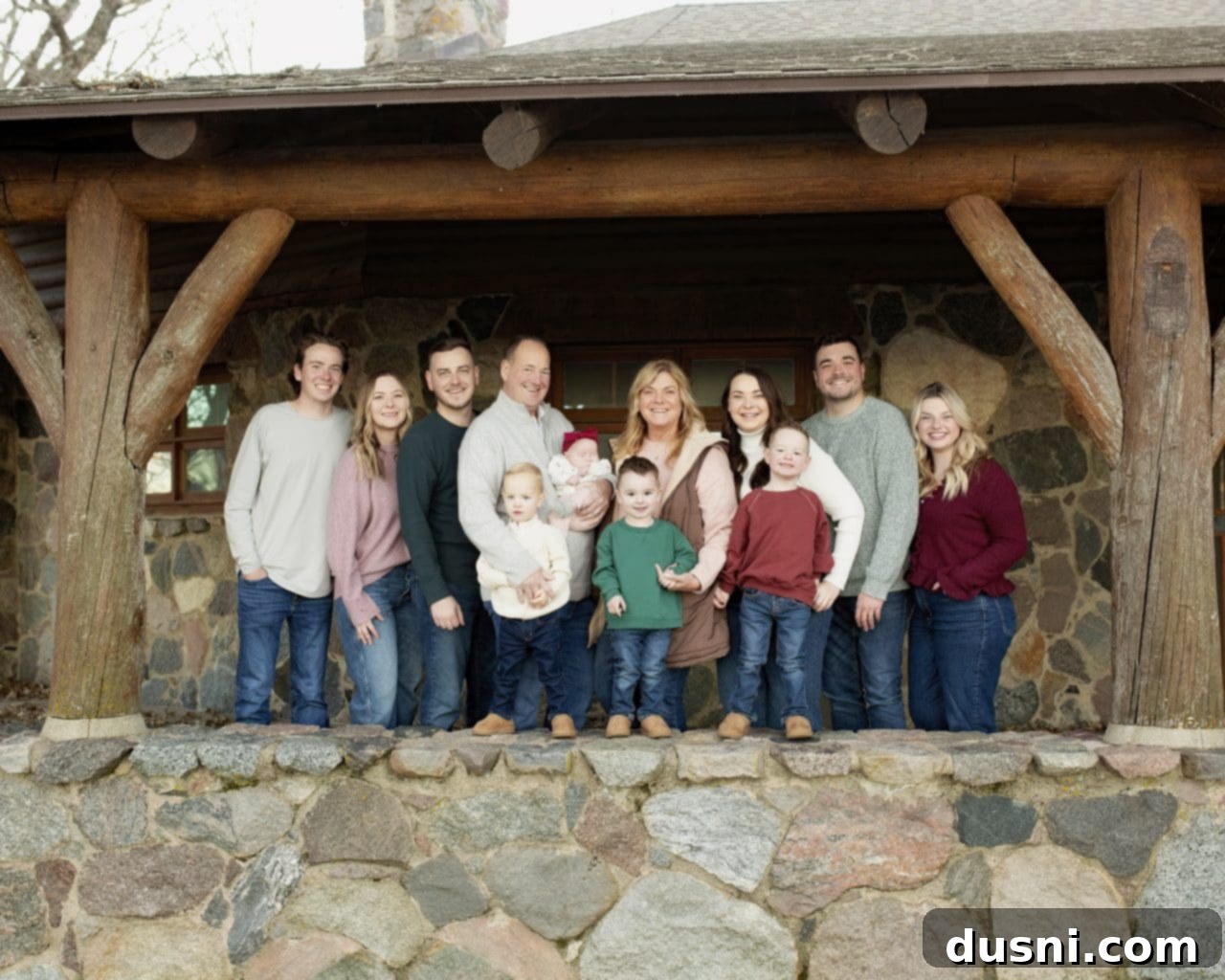 Michaela with her Grandchildren